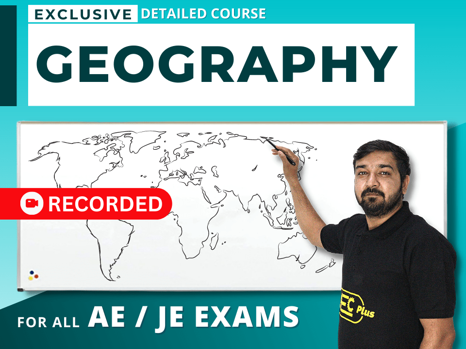 Geography - For All JE Exams (Recorded Course)'s image