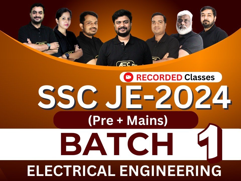 SSC-JE 2024 " Batch 1 " - For Electrical Engineering's image