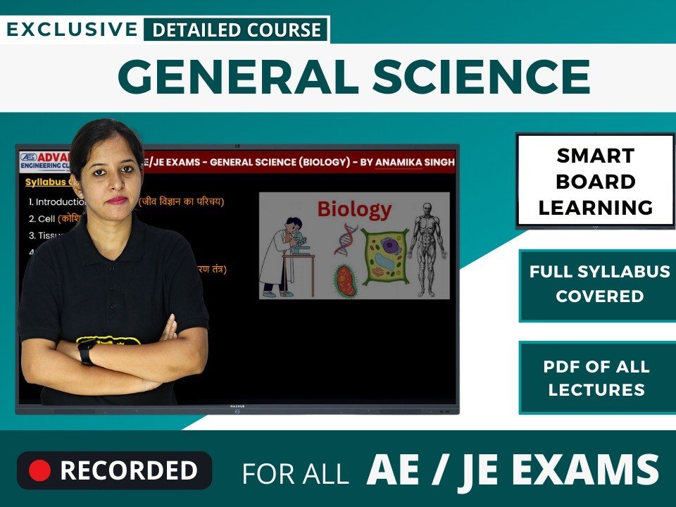 General Science - (Recorded Course on Digital Board)'s image