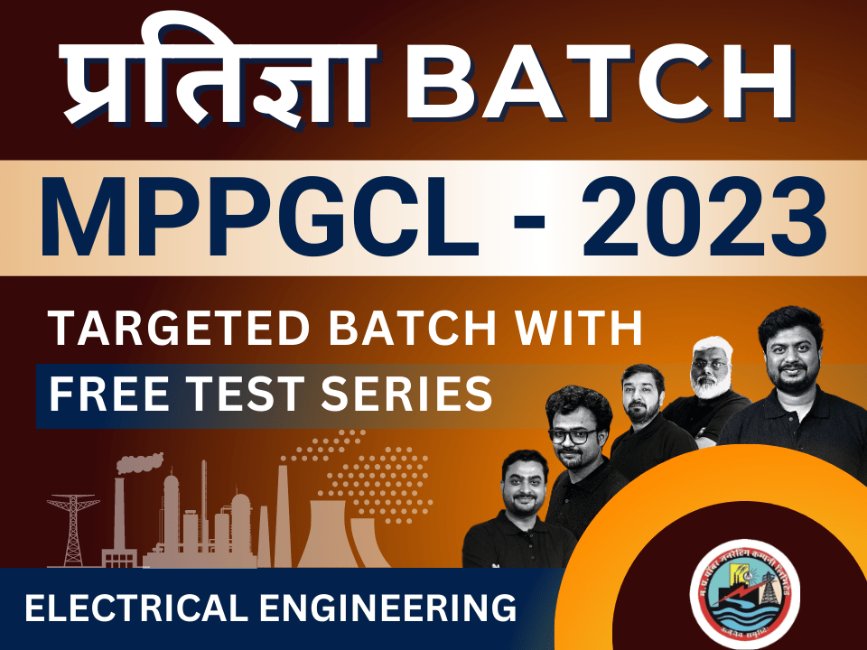 Pratigya Batch MPPGCL - 2023 - For Electrical Engineering's image